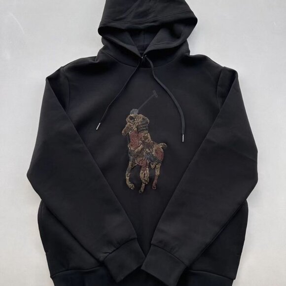 Polo Ralph Lauren Men's Camo Big Pony Double-Knit Hood - Picture 7 of 13